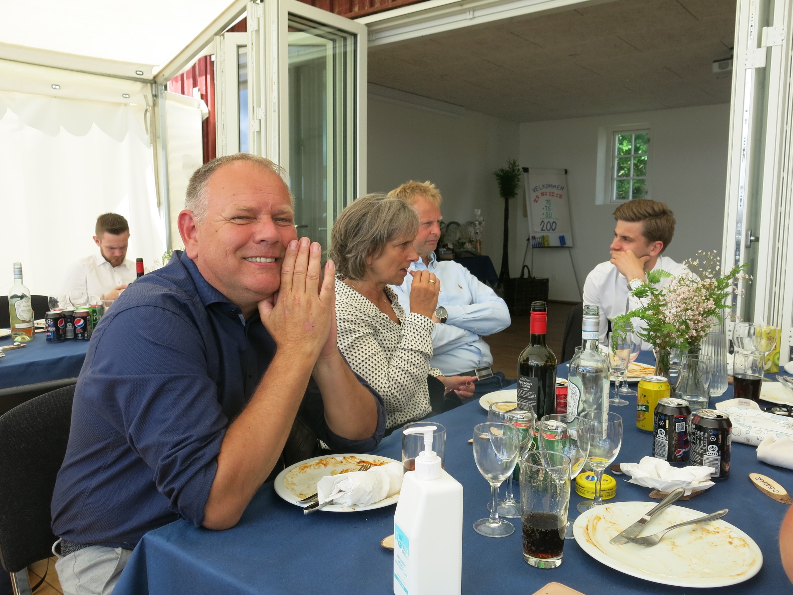 Hardy, Dorthe , Jørgen og Mikkel